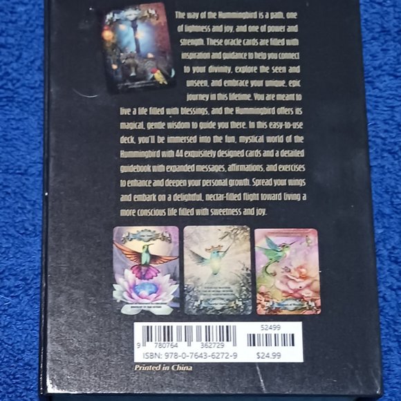 Hummingbird Wisdom Oracle Cards- - Picture 2 of 12